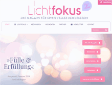 Tablet Screenshot of lichtfokus.com